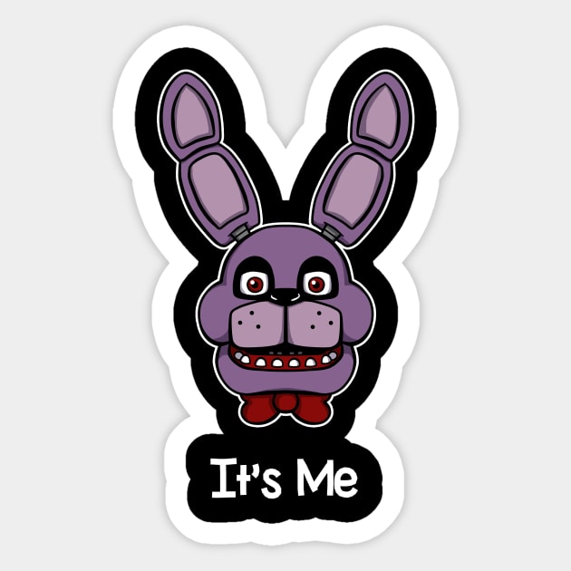 Five Nights at Freddy's - Bonnie - It's Me Sticker by Kaiserin